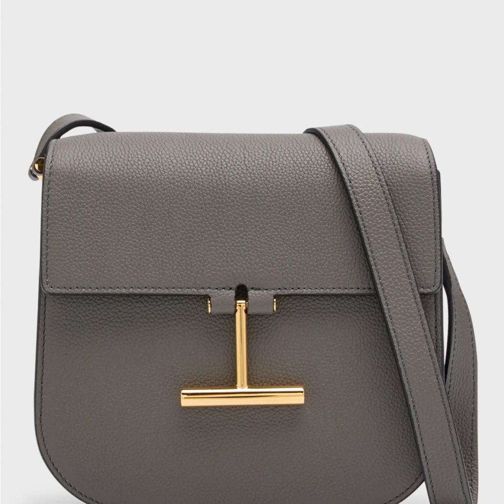 Tom Ford Tara Mini Shoulder Bag in Grained Leather
